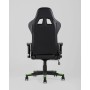 Кресло игровое TopChairs Cayenne зеленое с подушками