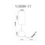 Лампа настольная Moderli V10509-1T Flint