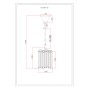 Светильник подвесной Moderli V10766-1P Wave