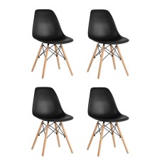 Стул Eames Style DSW черный x4