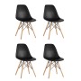 Стул Eames Style DSW черный x4
