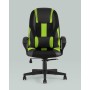 Кресло игровое TopChairs ST-CYBER 9 черный/зеленый