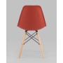 Стул Eames Style DSW терракотовый (разборный каркас)