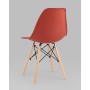 Стул Eames Style DSW терракотовый (разборный каркас)
