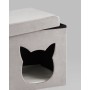 Пуф складной с ящиком Store Pet серый