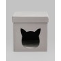 Пуф складной с ящиком Store Pet серый