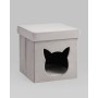 Пуф складной с ящиком Store Pet серый