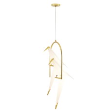 Подвесной светодиодный светильник Moderli V3071-2PL origami Birds 2*LED*6W