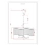 Люстра подвесная Moderli V10772-6P Wave