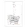 Люстра подвесная Moderli V10773-8P Wave