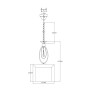 Подвесной светильник Moderli V2580-1P Dark