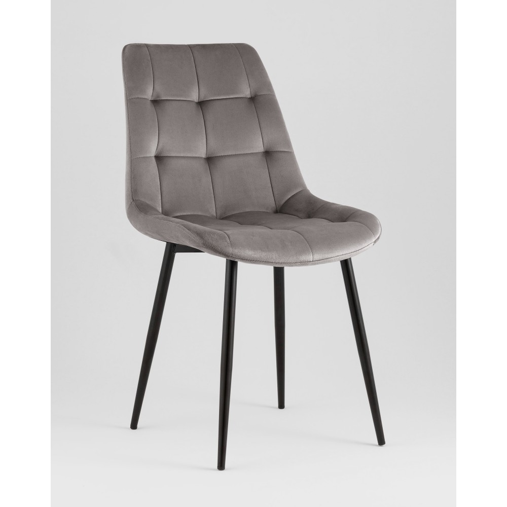 Стул Флекс New велюр светло-серый Стул Флекс New велюр светло-серый