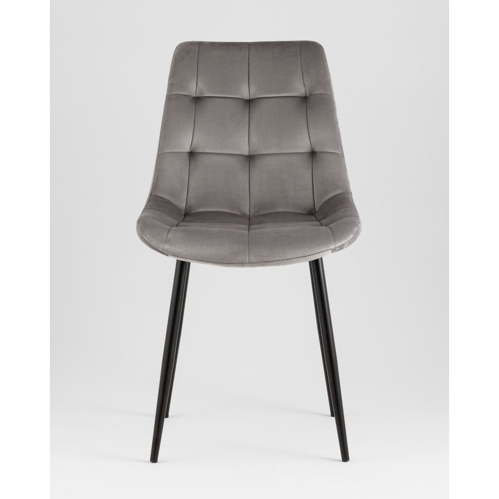 Стул Флекс New велюр светло-серый Стул Флекс New велюр светло-серый