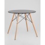 Стол круглый EAMES DSW NEW D=80 черный