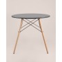 Стол круглый EAMES DSW NEW D=80 черный