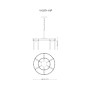 Люстра подвесная Moderli V10371-10P Avista