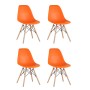 Стул Eames DSW оранжевый x4