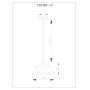 Светильник подвесной Moderli V10483-1P Genoa