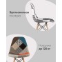 Стул Eames DSW пэчворк черно-белый