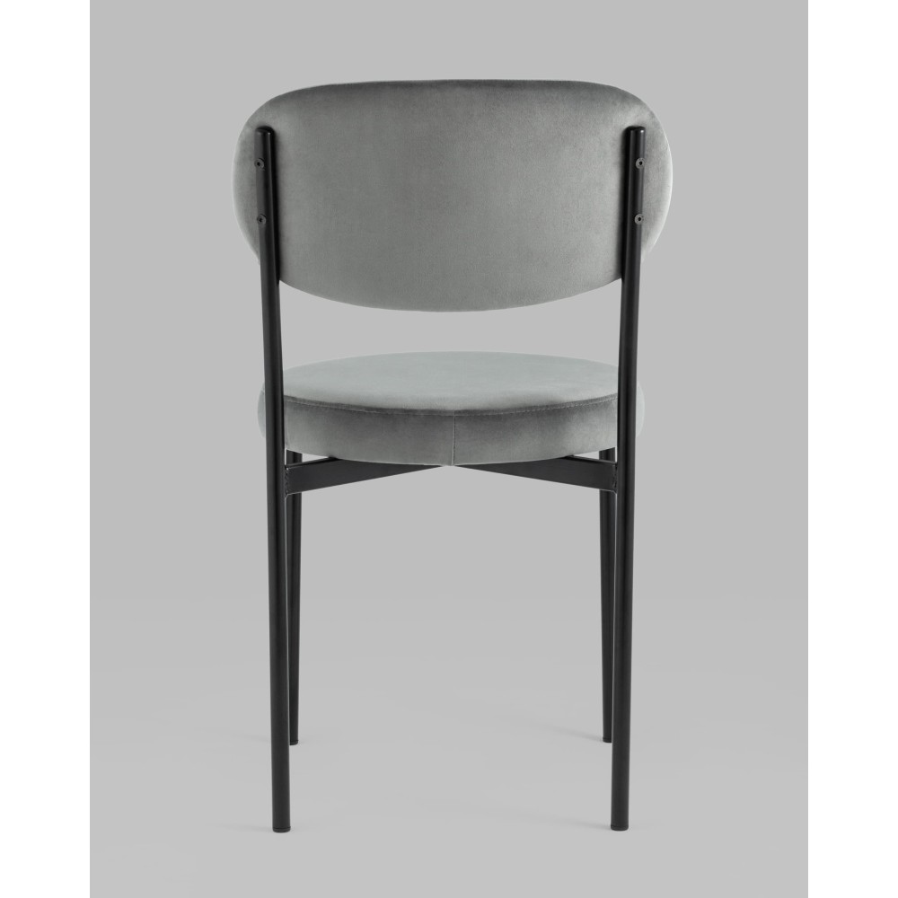 Стул Бриф NEW велюр тёмно-серый Стул Бриф NEW велюр тёмно-серый