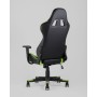 Кресло игровое TopChairs Gallardo зеленое с подушкой