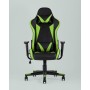 Кресло игровое TopChairs Gallardo зеленое с подушкой