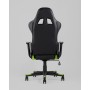 Кресло игровое TopChairs Gallardo зеленое с подушкой