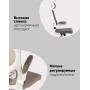 Кресло офисное TopChairs Airone серый ткань Кресло офисное TopChairs Airone серый ткань