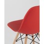 Стул Eames Style DSW красный x4 (разборный каркас)