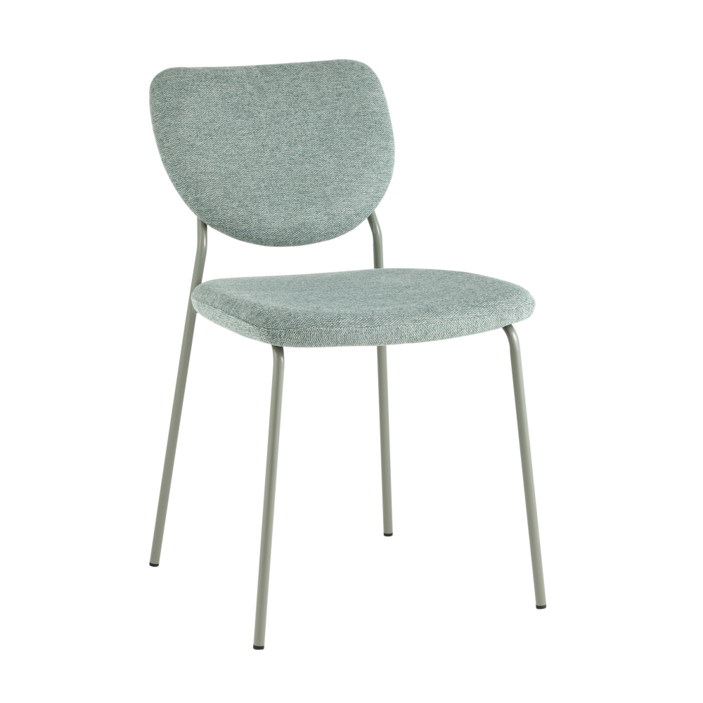 Стул обеденный Gigi шенилл зеленый Стул обеденный Gigi шенилл зеленый