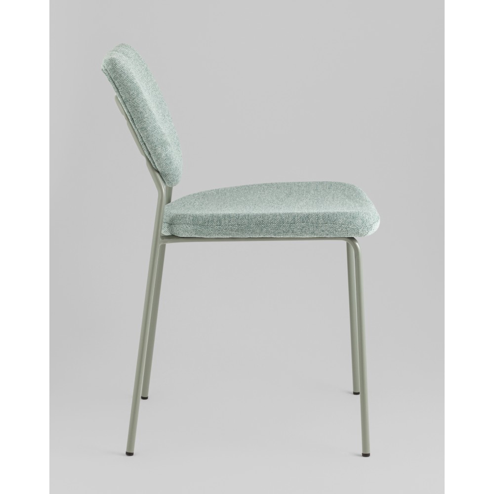 Стул обеденный Gigi шенилл зеленый Стул обеденный Gigi шенилл зеленый