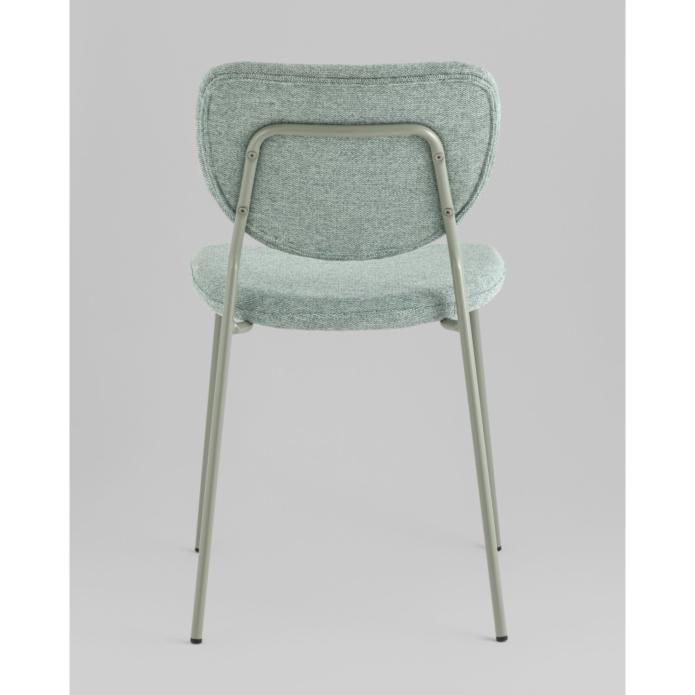 Стул обеденный Gigi шенилл зеленый Стул обеденный Gigi шенилл зеленый