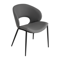 Стул Вивьен экокожа серый