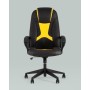 Кресло игровое TopChairs ST-CYBER 8 черный/желтый