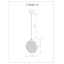 Светильник подвесной Moderli V10426-1P Bari