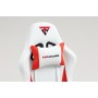 Кресло спортивное TopChairs Phantom бело-красный