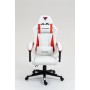 Кресло спортивное TopChairs Phantom бело-красный