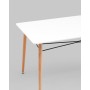 Стол Eames DSW Rectangle New 120*80 белый