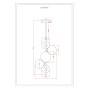 Светильник подвесной Moderli V10795-5P Renny