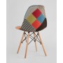 Стул Eames DSW пэчворк