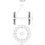 Люстра подвесная Moderli V10270-32P Strict