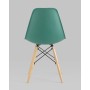 Стул Eames Style DSW серо-зеленый x4 (разборный каркас)