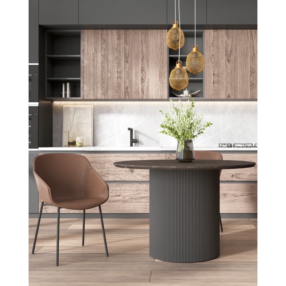 Стул Ashby экокожа светло-коричневый Стул Ashby экокожа светло-коричневый