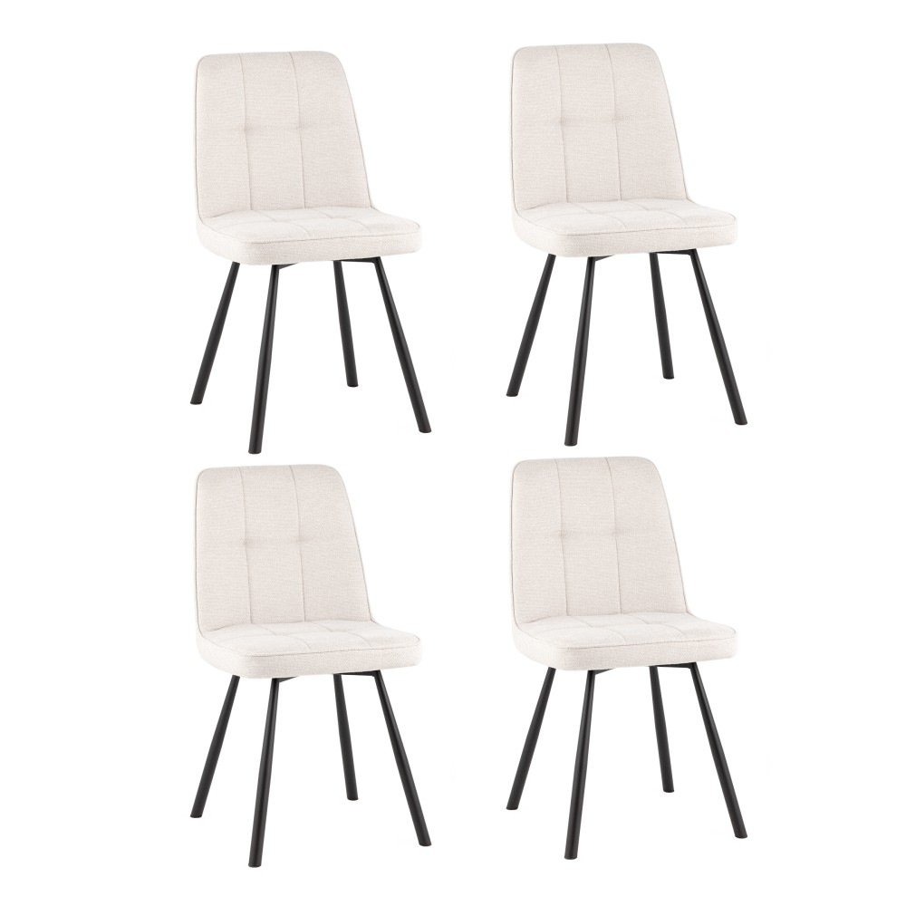 Стул Trell кремовый 4 шт. Стул Trell кремовый 4 шт.