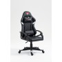 Кресло спортивное TopChairs Warden черно-белый