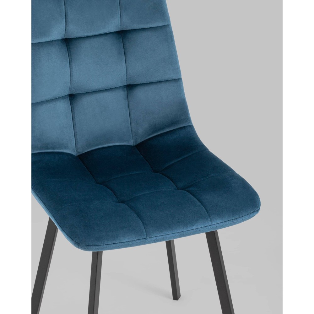 Стул Chilly велюр сине-зеленый Стул Chilly велюр сине-зеленый