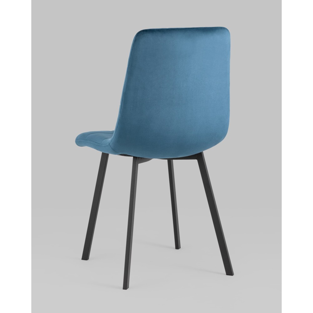 Стул Chilly велюр сине-зеленый Стул Chilly велюр сине-зеленый