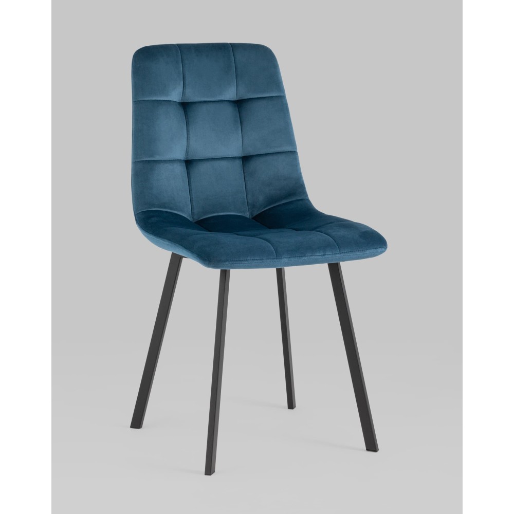 Стул Chilly велюр сине-зеленый Стул Chilly велюр сине-зеленый