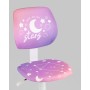 Кресло компьютерное детское ЛОЛО Starry Night пластик белый