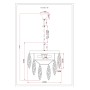 Светильник подвесной Moderli V10782-4P Souls